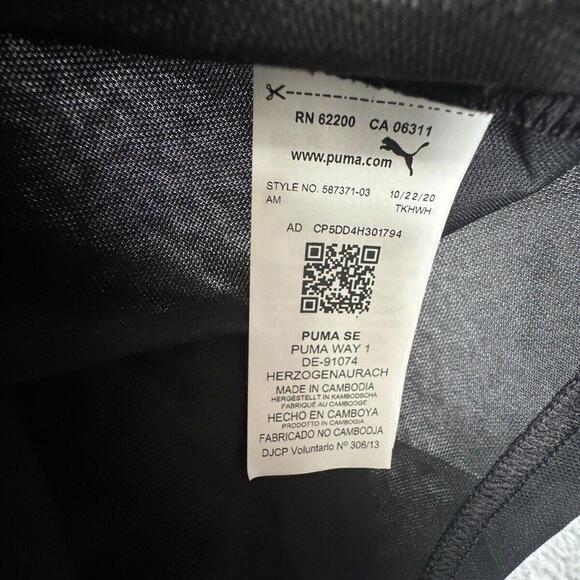 Puma 1948 Shirt Mens Large Black Short Sleeve Athletic - Picture 6 of 8